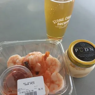 Naughty Pig Shrimp, Famous Gourmet PUDN, and a Stone Church Pilsner!!!