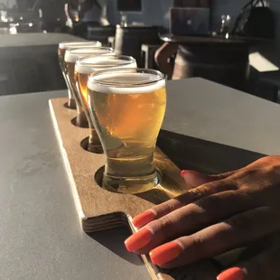Beer flight