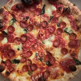 pizza, food