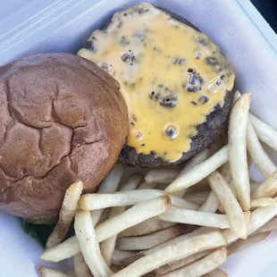 Cheeseburger with Fries