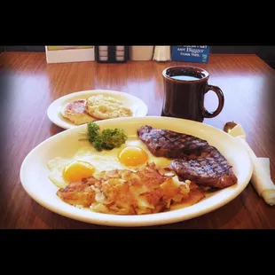 Steak and Eggs