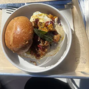 Bacon and Egg Sandwich