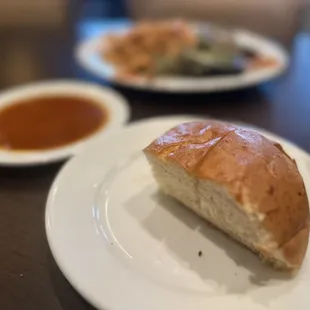Amazing bread and house made oil you can even purchase an entire bottle!