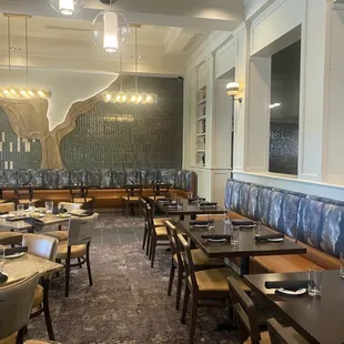 restaurant tables and chairs