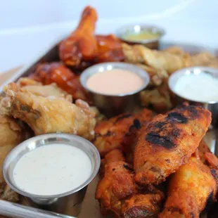 So many different types of wings