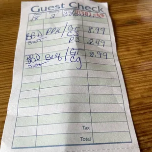 This place has the best BBQ for the best value. This meal included the drink as well!