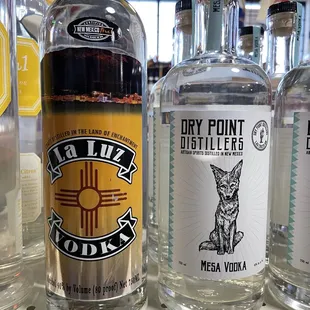 The selection of locally crafted spirits is very impressive!