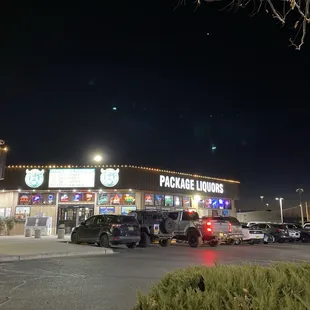 As a transplant from New England, all the good liquor spots are called "the packy."  Like home seeing a shop called a "package store!"