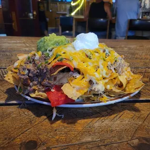 Loaded nachos!