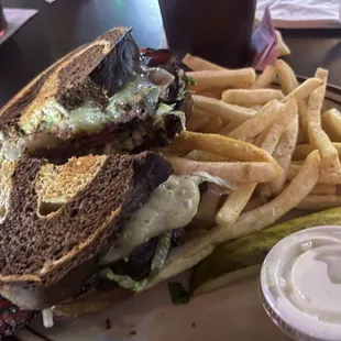 New Mexican Pastrami with fries- Loved it!