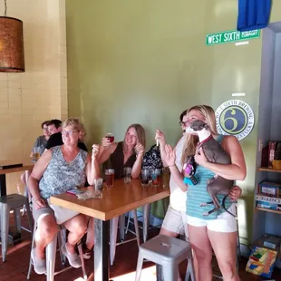 A great set of guests on our Craft BrewHop/ TagaBrew tour.