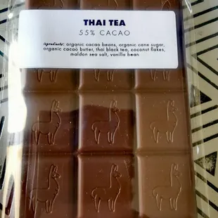 Thai tea meets dark chocolate in this bar. Amazingly floral!