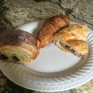 Over-baked pastry