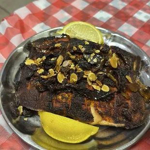 Roasted salmon