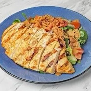 Fatoosh Salad with chicken breast
