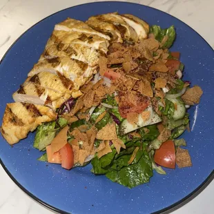 Chicken Fattoush salad
