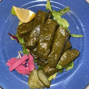 Grape leaves