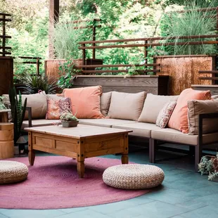 Envision your dream event at The Stone House's enchanting private spaces.