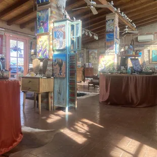 Inside