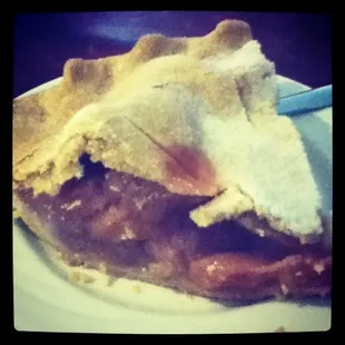 Rhubarb pie