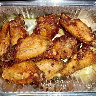 Lemon Pepper Parmesan Wings