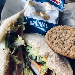 Club Sandwich on Sourdough