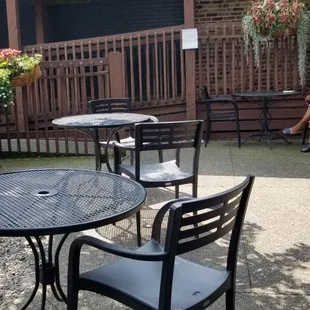 Don&apos;t miss the wonderful patio out back.  Very peaceful.