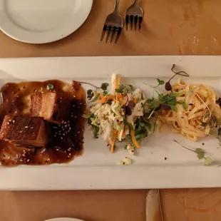 Pork belly appetizer