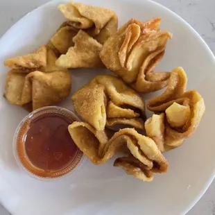 Cream cheese wonton