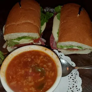 Italian with Stuffed Bell Pepper Soup DELICIOUS!