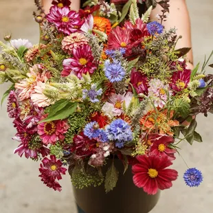 Farm grown flowers