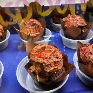 Homemade cupcake