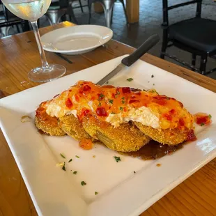 Fried green tomatoes