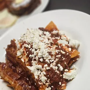 Brunch Menu every Saturday and Sunday 10am-3pm. Chilaquiles