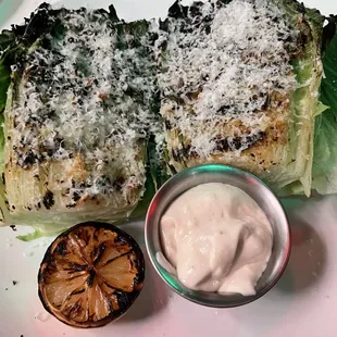 Charred Caesar Salad