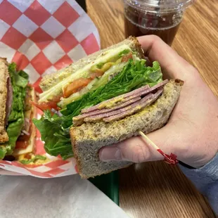 Turkey Pastrami with everything