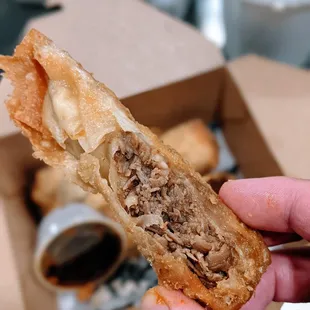 Prime Rib Egg Rolls ($12)