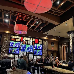 people sitting at the bar