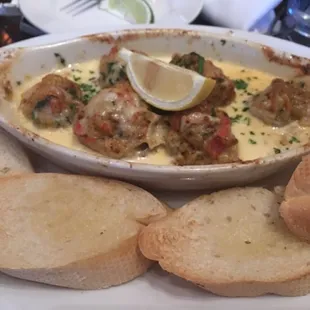 Crawfish Stuffed Mushrooms