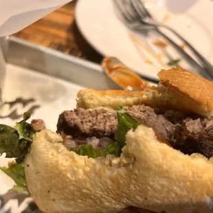 Big Rock Bacon &amp; Smoked Gouda Burger