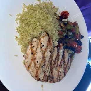 Grilled Chicken BLT Taco Salad