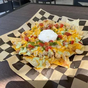 nachos, food