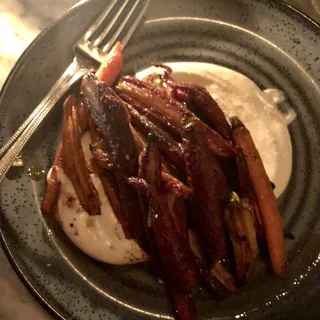 Roasted Heirloom Carrots