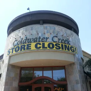 Store closing