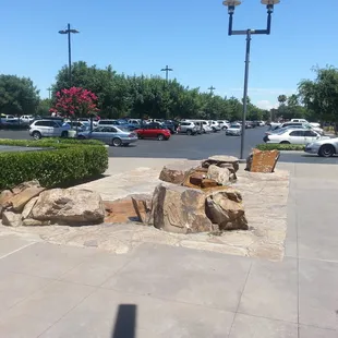 A quick picture of the parking lot