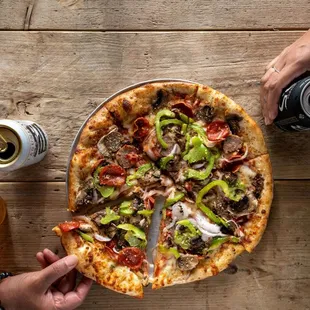 food, pizza