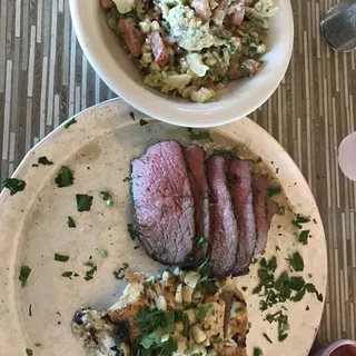 Tri Tip*, Chicken & Baby Back Pork Ribs