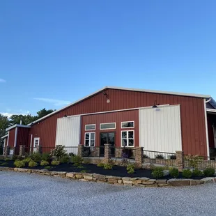 the front of the winery