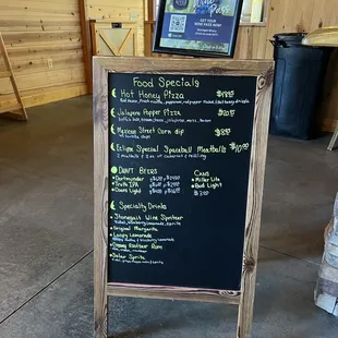 Daily specials