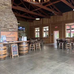 Bar area